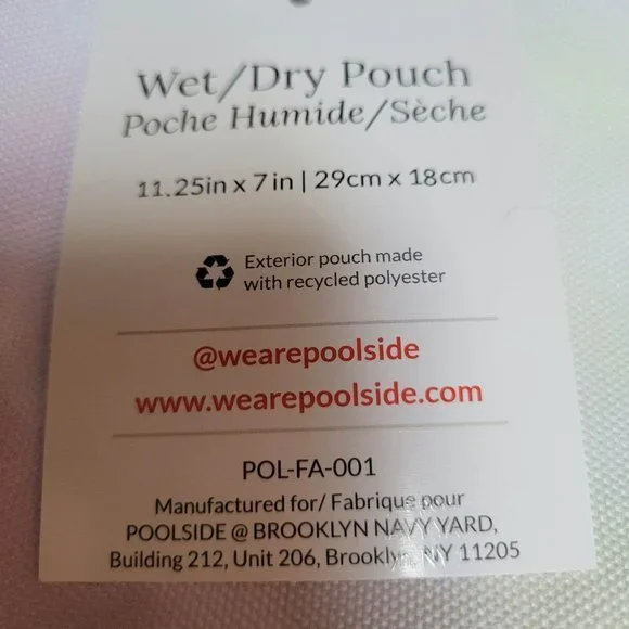 Poolside Water Resistant Pouch - Picture 3 of 3